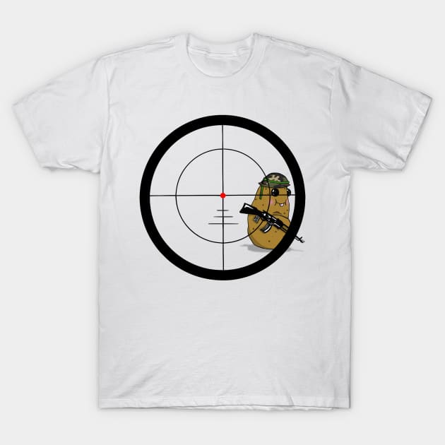 Potato Aim T-Shirt by SplashDMG